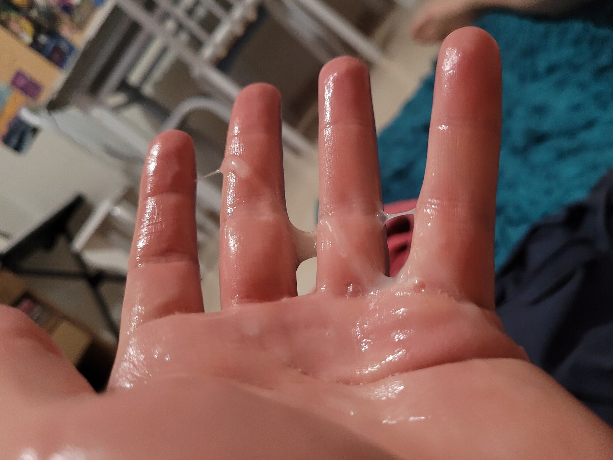 Masturbation &amp; Cum on My Hand #6