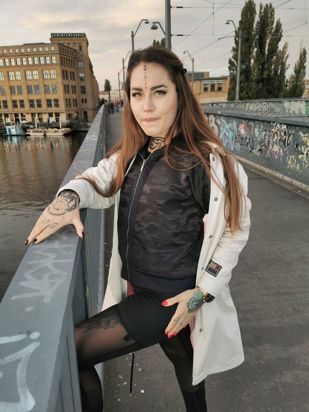 GERMAN SCOUT - Inked College Girl Jess Mori  #2