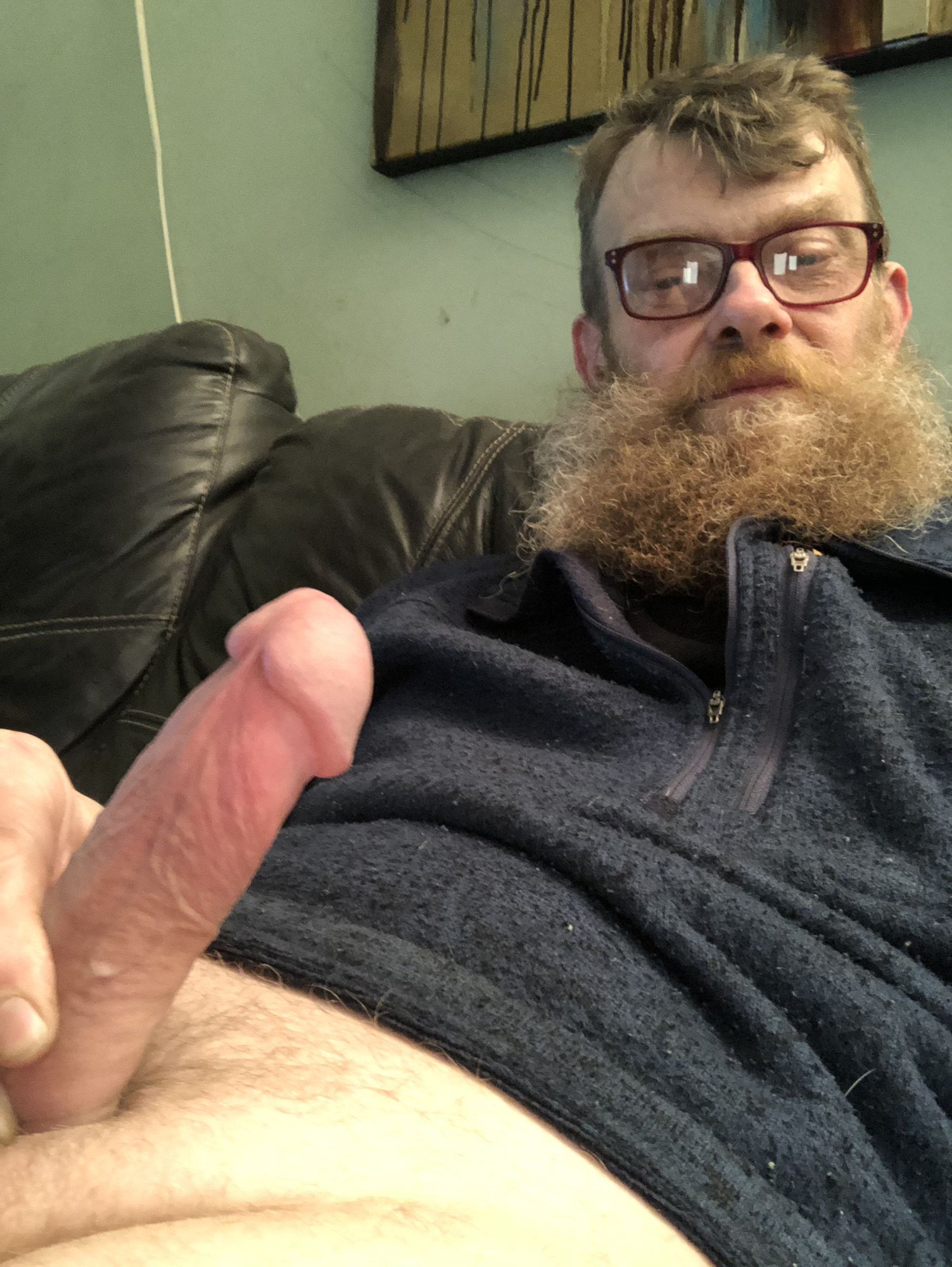 Thinking of cock.