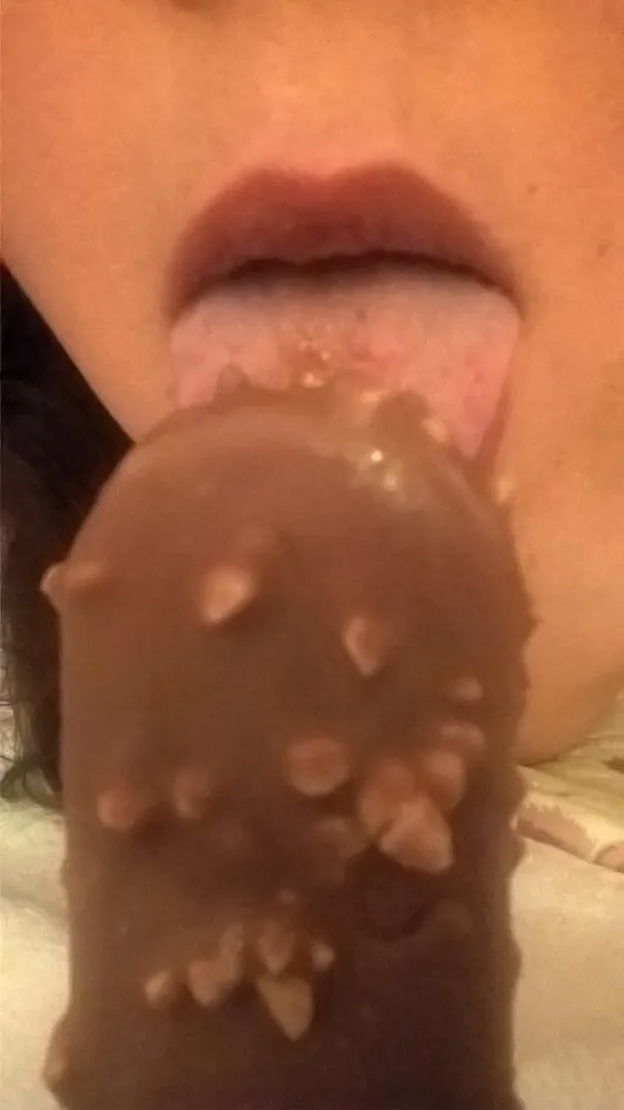 Hairy JoyTwoSex Playing With Ice Cream