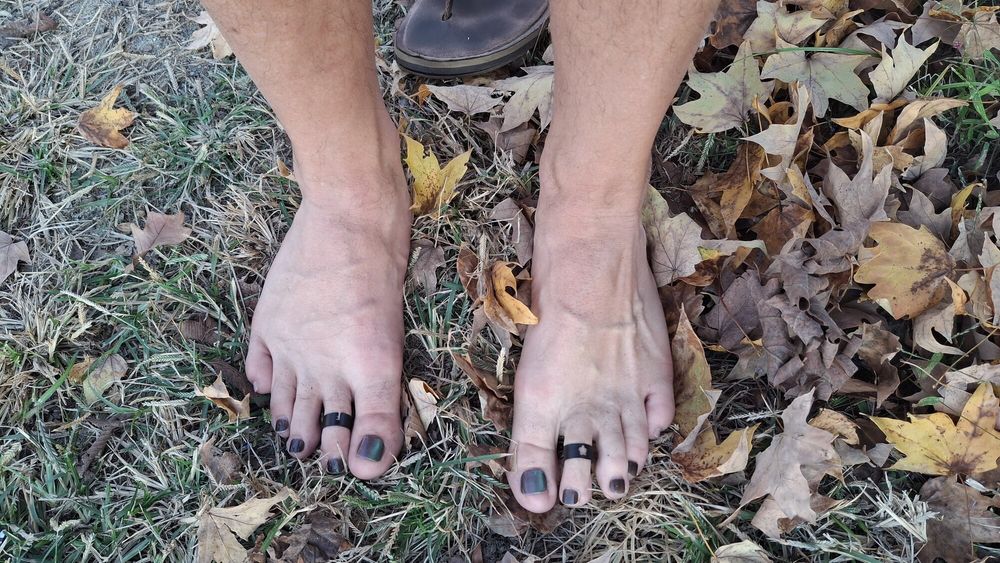 Feet in the leaves #12