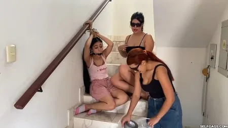    year old girl bound by bad bitches selfgags         