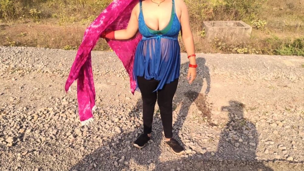 Indian girl fucked outdoor very hard by his boyfriend hardc  #14