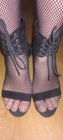 My sexy legs in black stockings