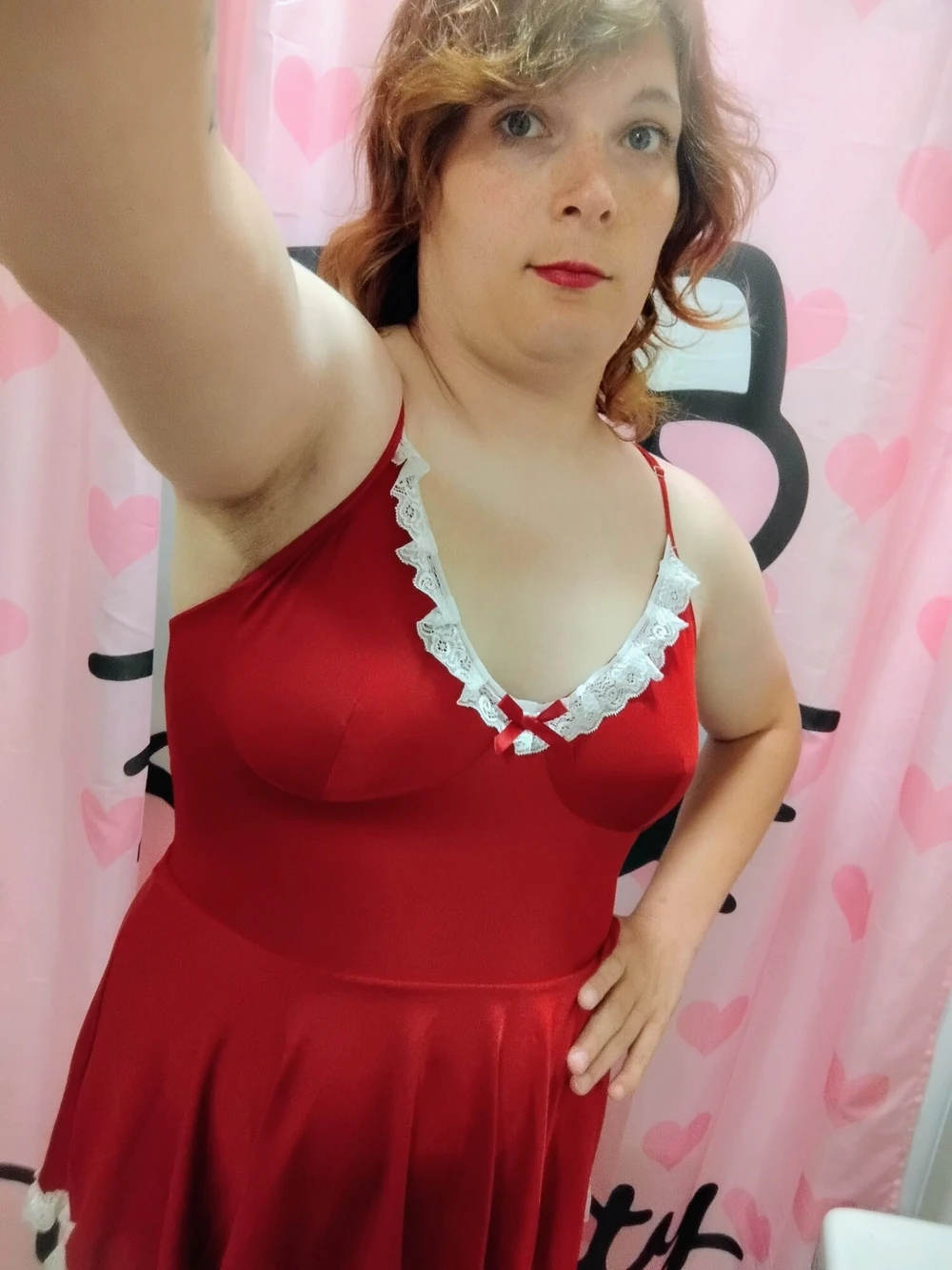 Red maid outfit  #5