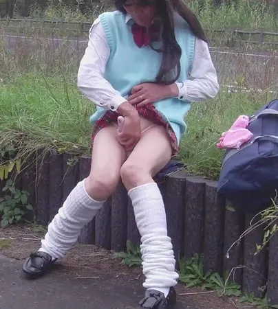 pai chan in schoolgurl uniform         