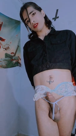 Carles Shemale Slutty  Feminine Effeminate in panties PUTA 