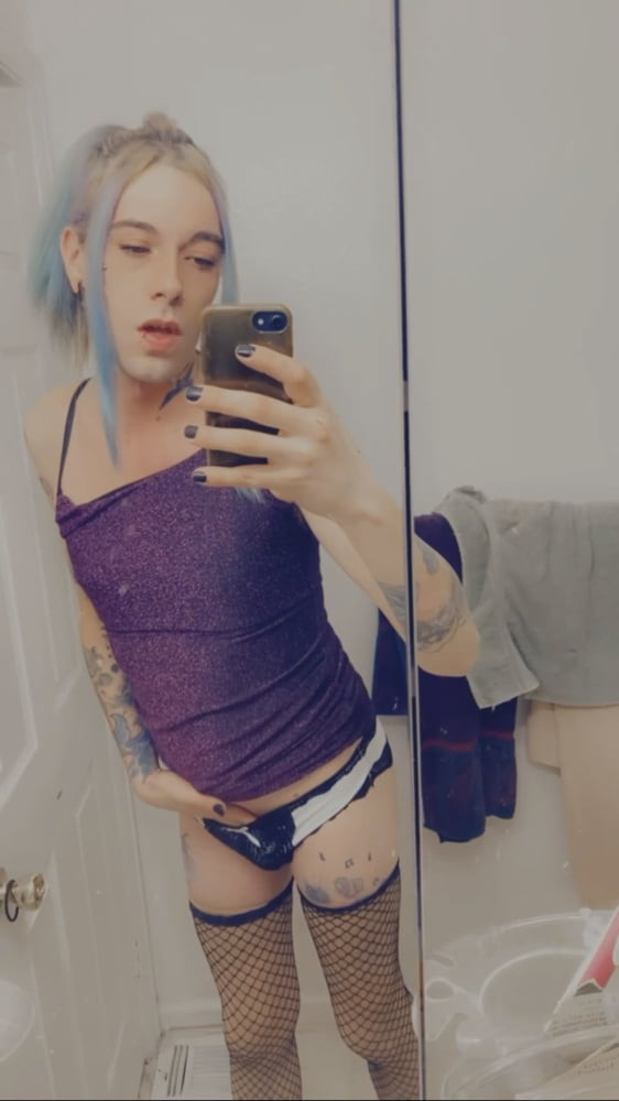 Hot Purple Minidress Slut #50