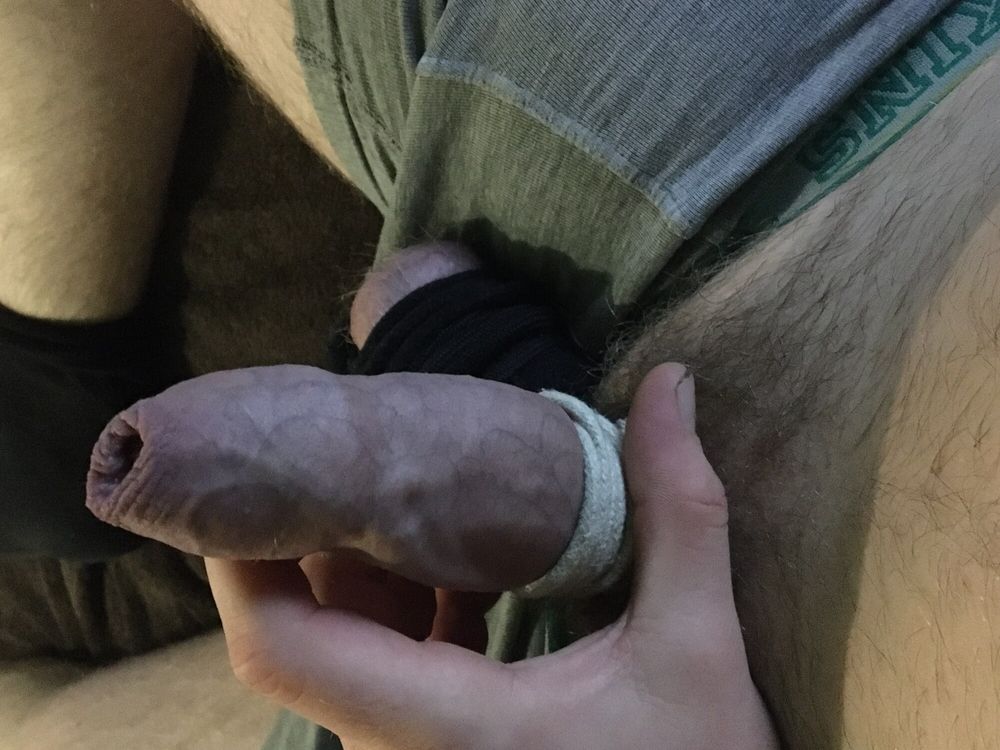 Hairy Dick And Cum Filled Balls Bound #52