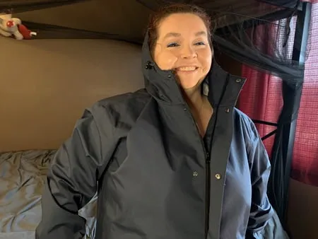 sexy bbw raincoat slick pussy         