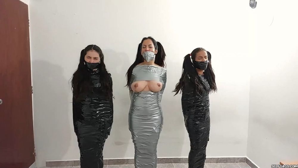 Mummified MILF And Her Two Girls - Selfgags #5