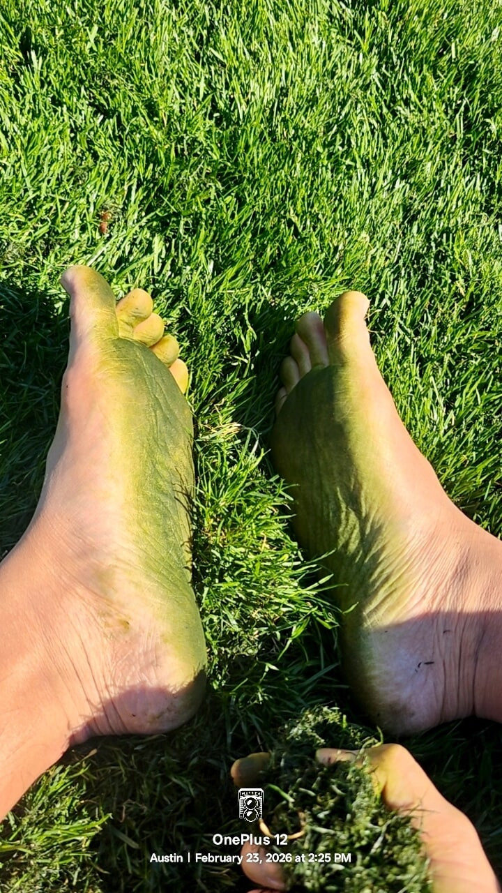 Grounding Barefeet  #8