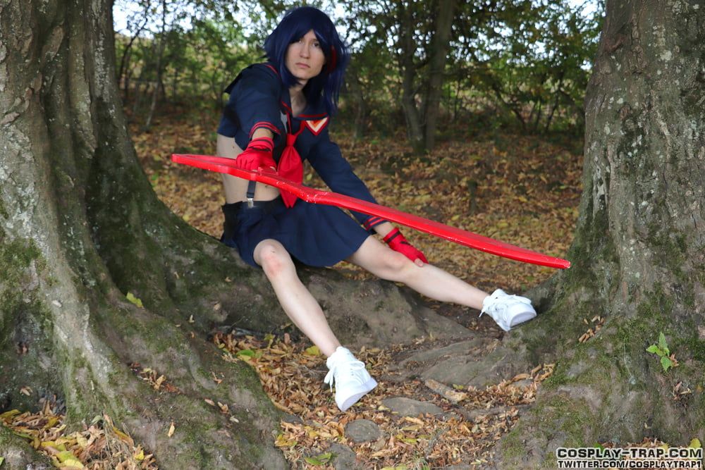  Ryuko in the wild crossdress cosplay #6