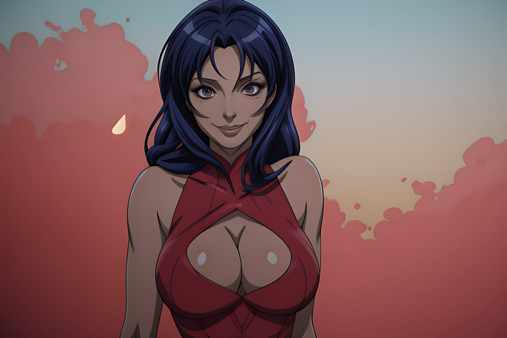 Sexy Dark Hair Hentai #10