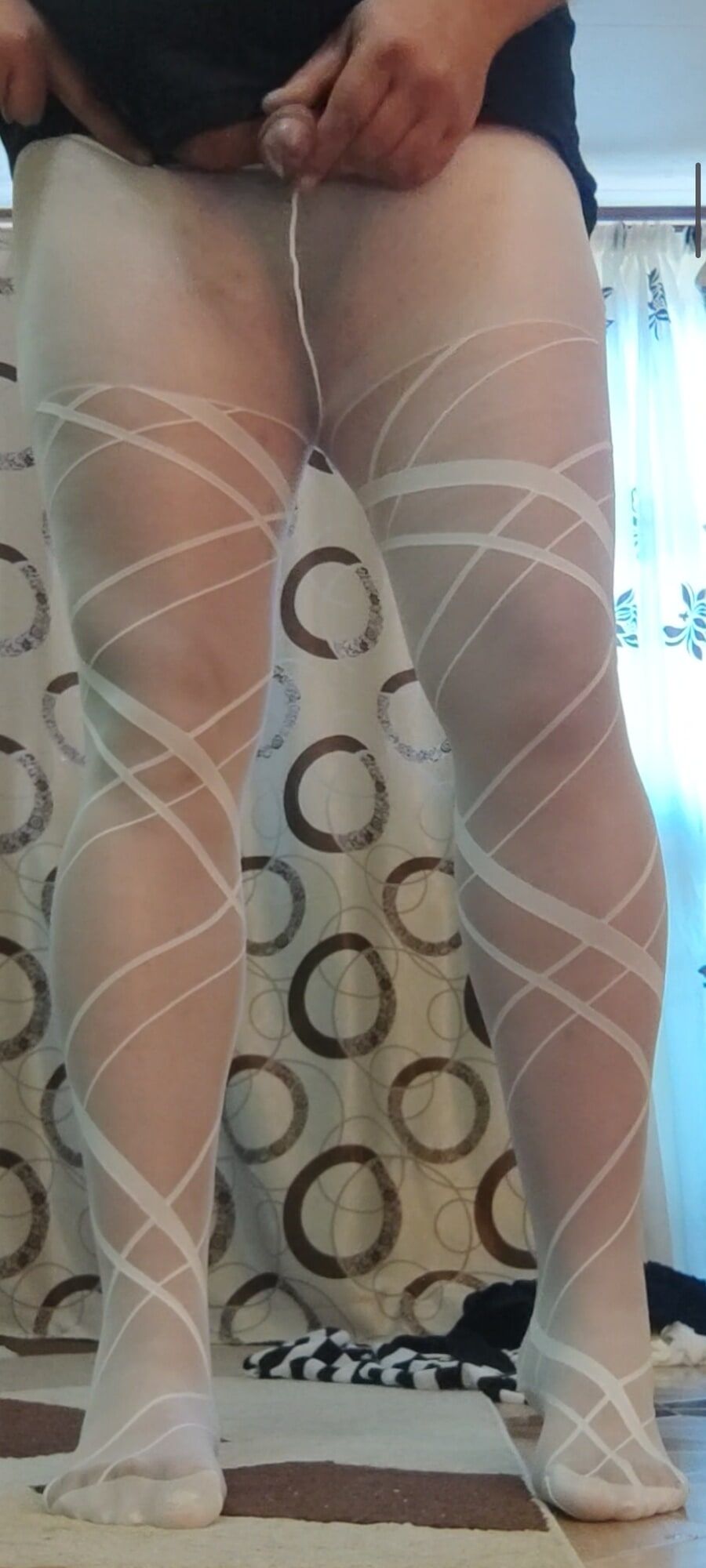 Feeling so excited in pantyhose #32