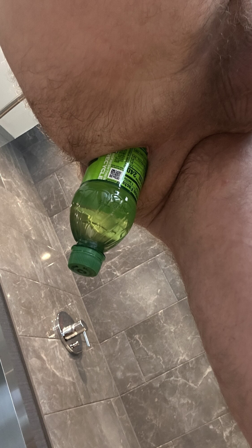 New bored in my hotel room w My Dew Bottle up ass  #8