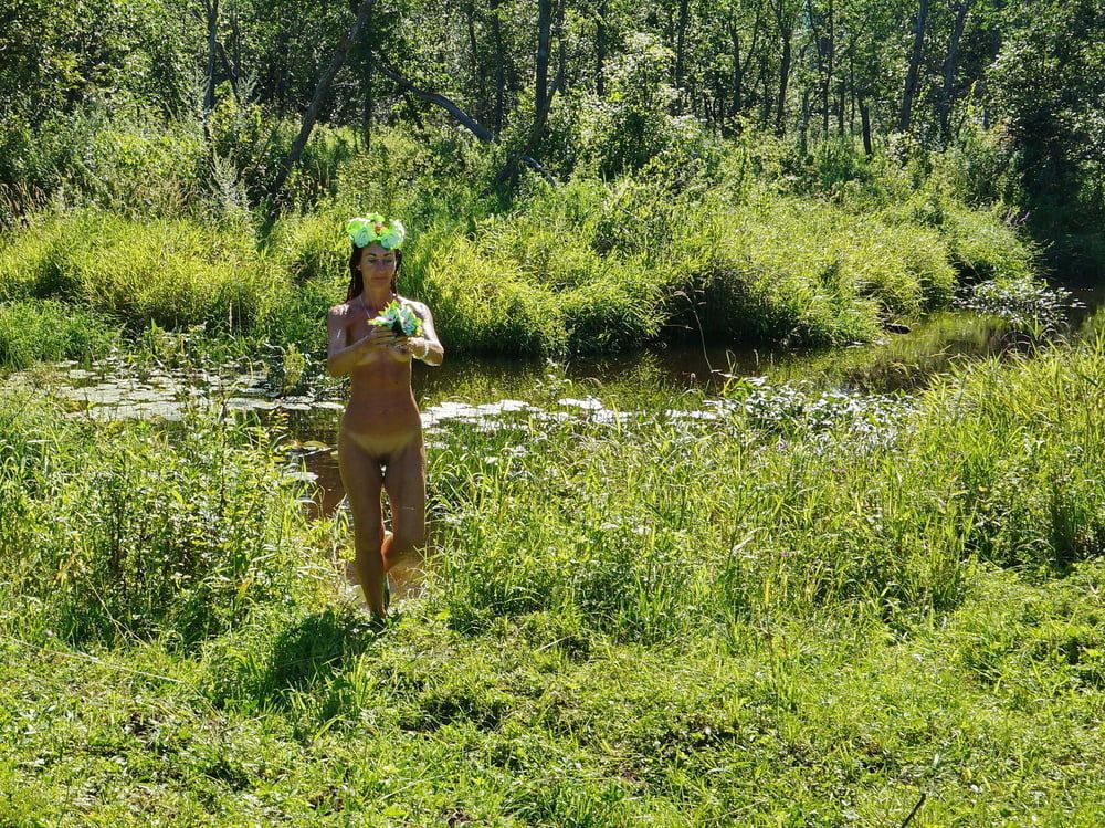 Nude in lazy river #5