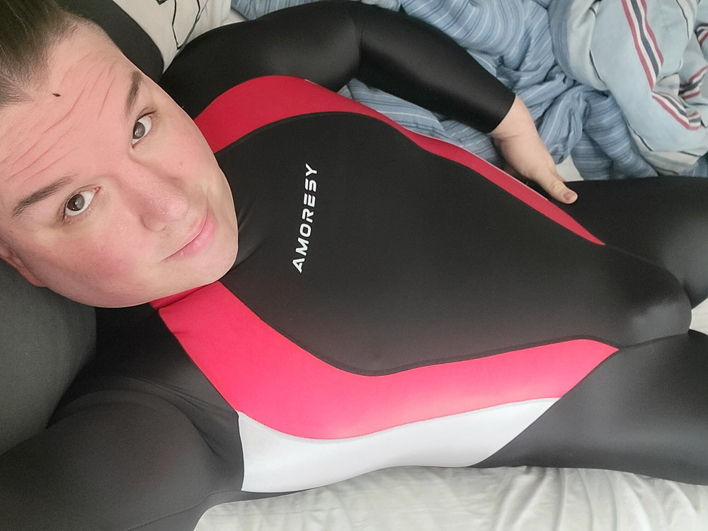 Spandexguy01234 bulging in my bodysuits  #22