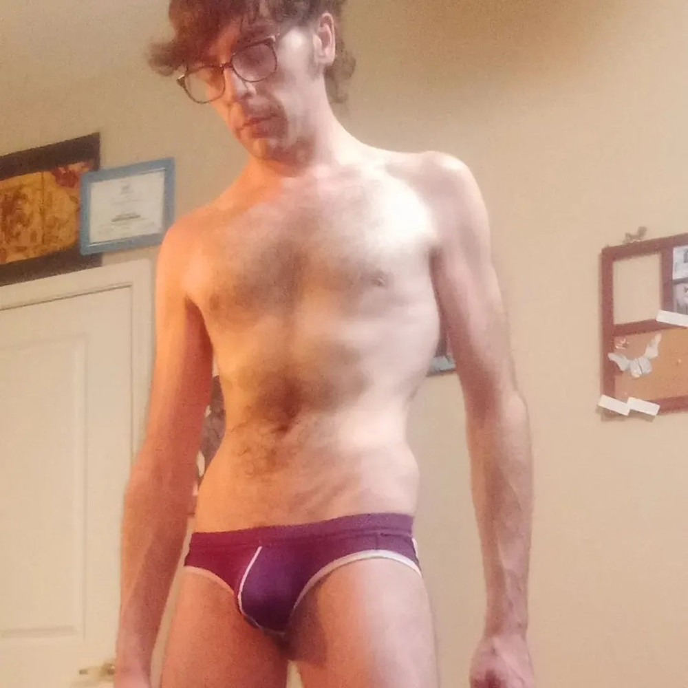 Puppers Showing off in underwear...again #27