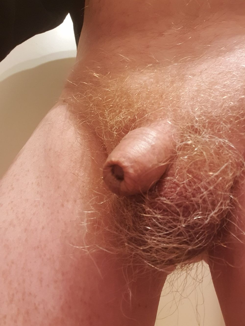 Tiny redhairy dick masturbate #5