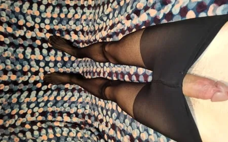 my new black pantyhose         