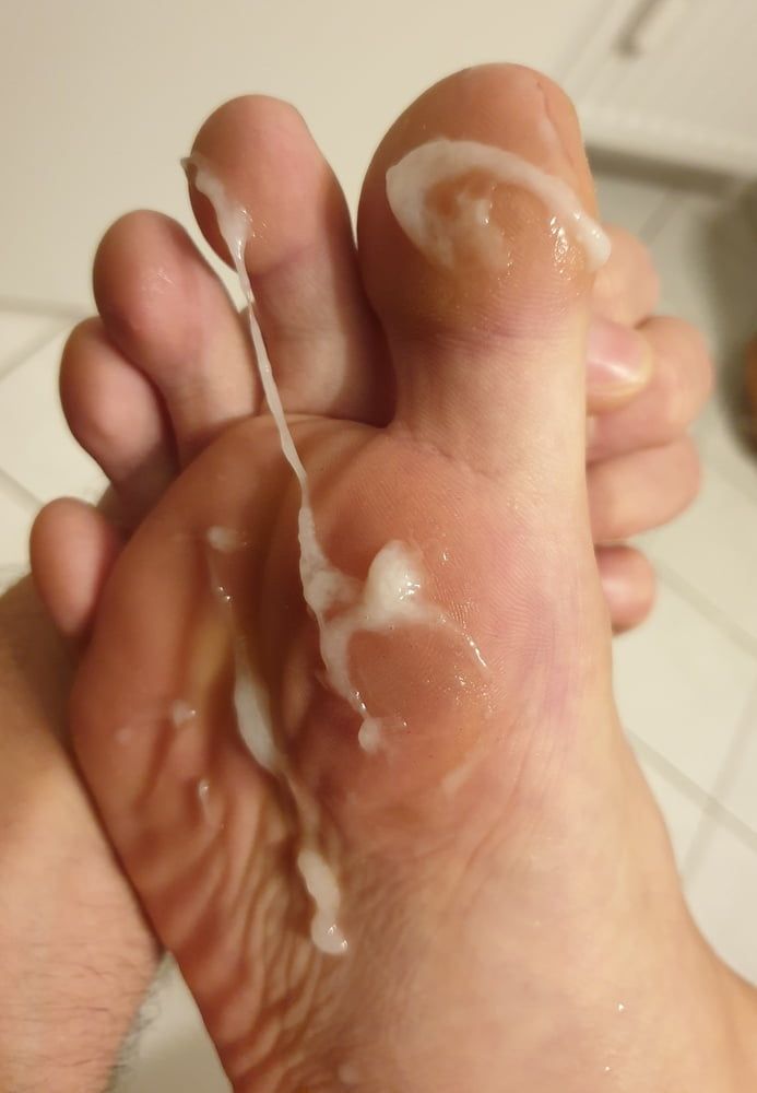 My Sole with Cum #5