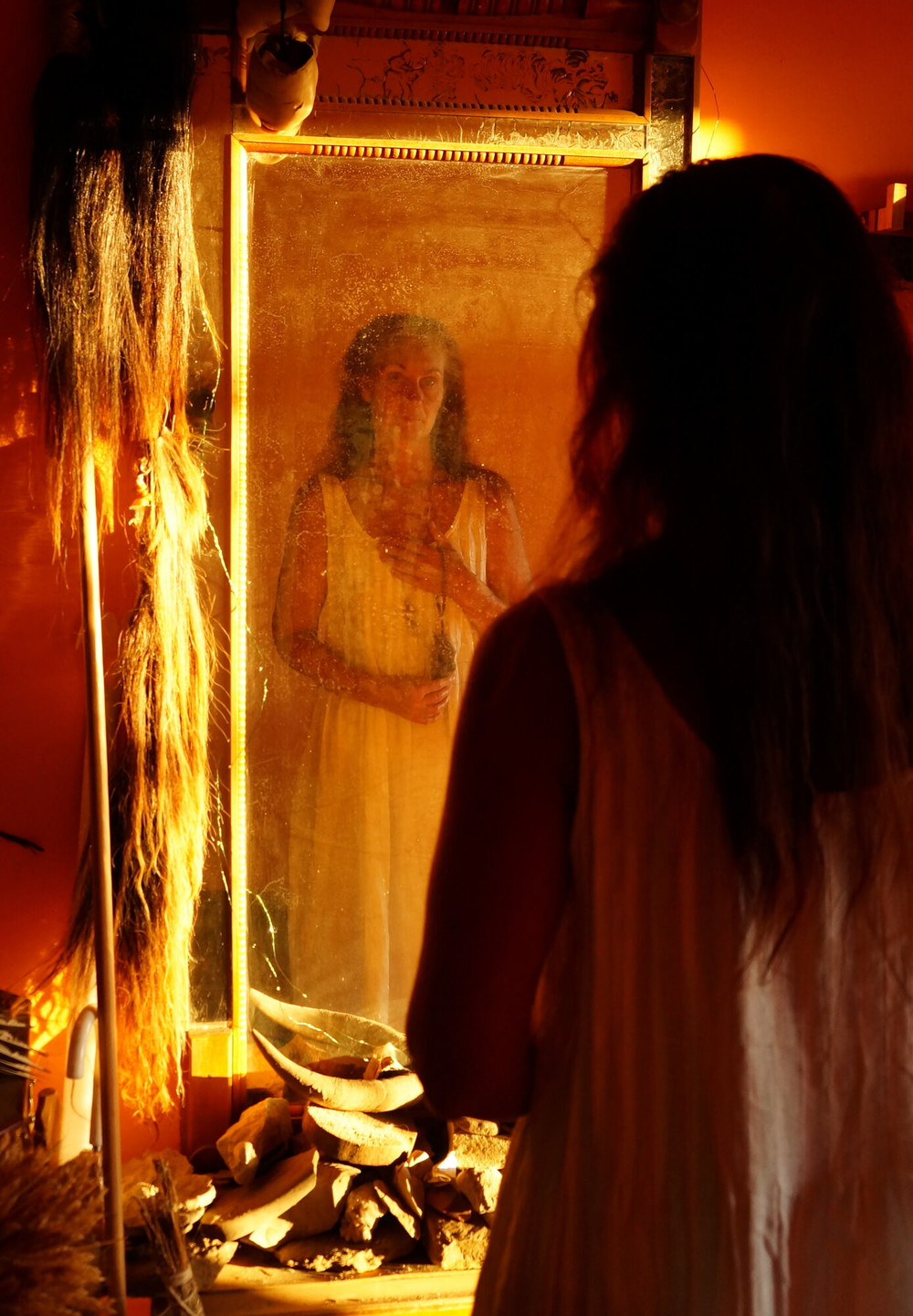 Antique Mirror #7