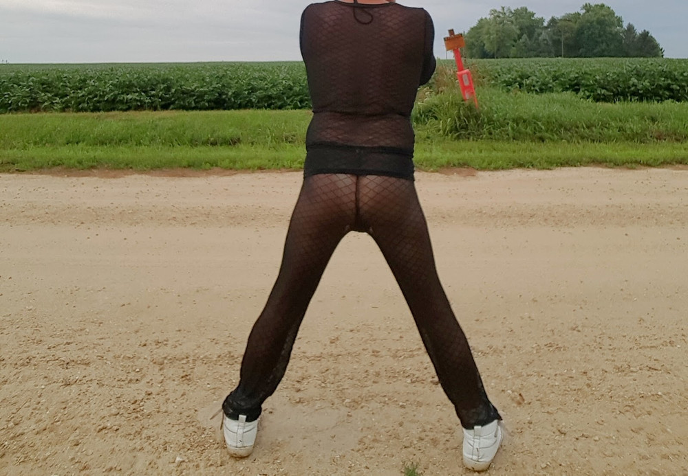 Sheer See thru in Public #37