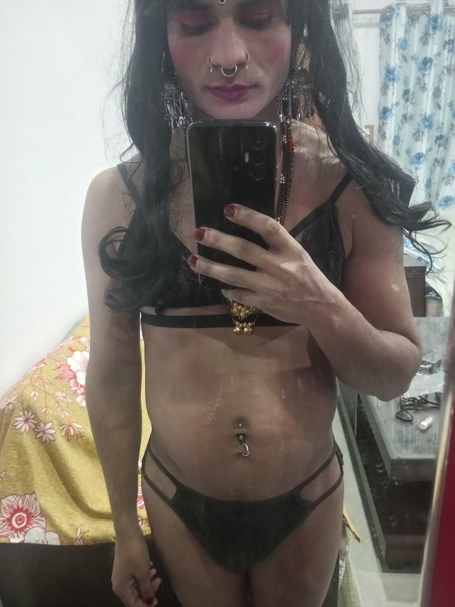 Beautiful sexy transgender penty bra  #3