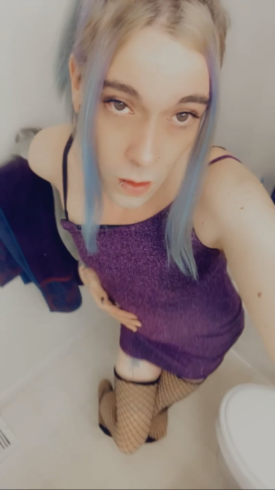 Hot Purple Minidress Slut #7