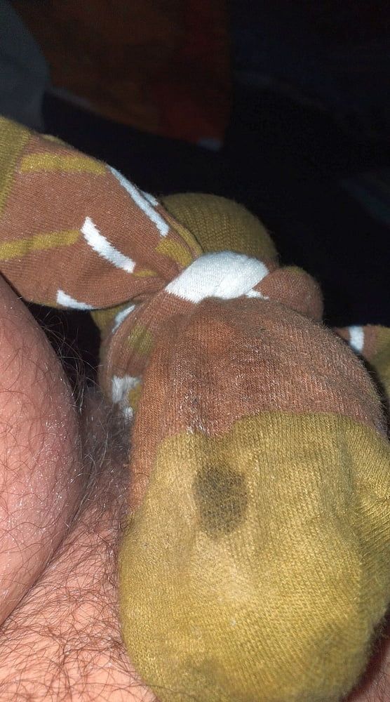 Dick, Socks and my Cum #22