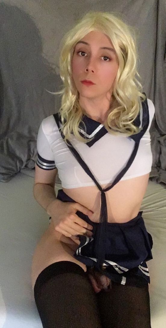 Sissy Jenny - German crossdressing femboy teen slut #5