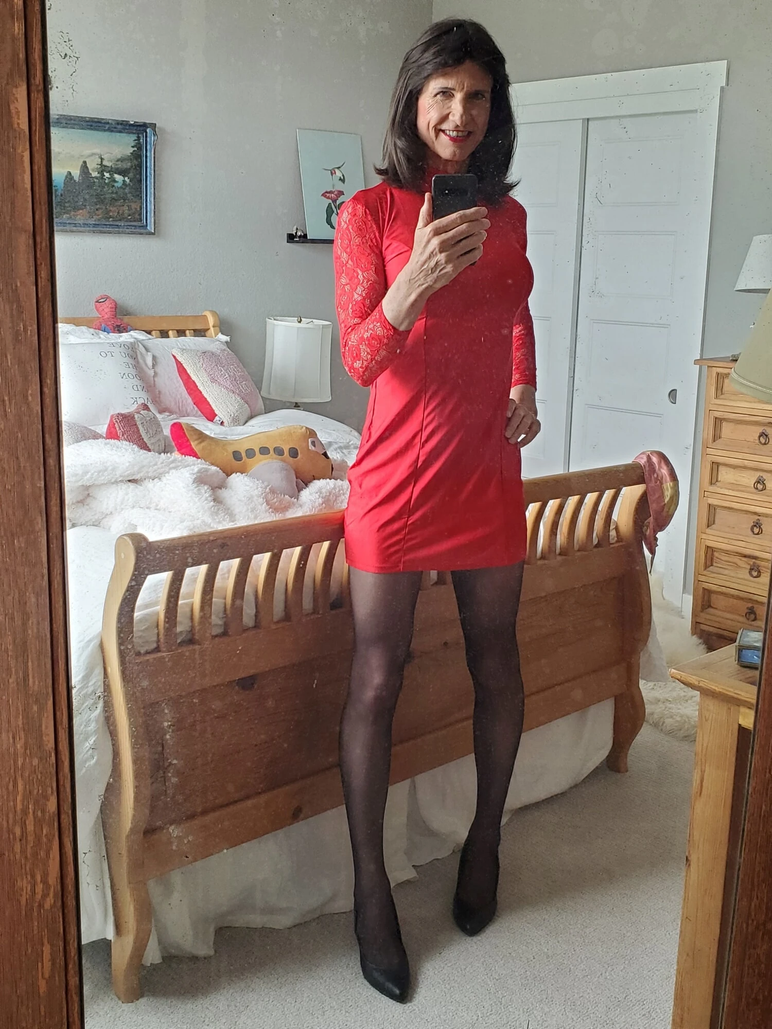 Red dress #48
