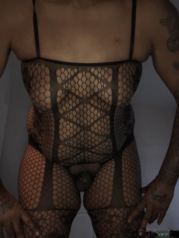 New years fishnet outfit  #28
