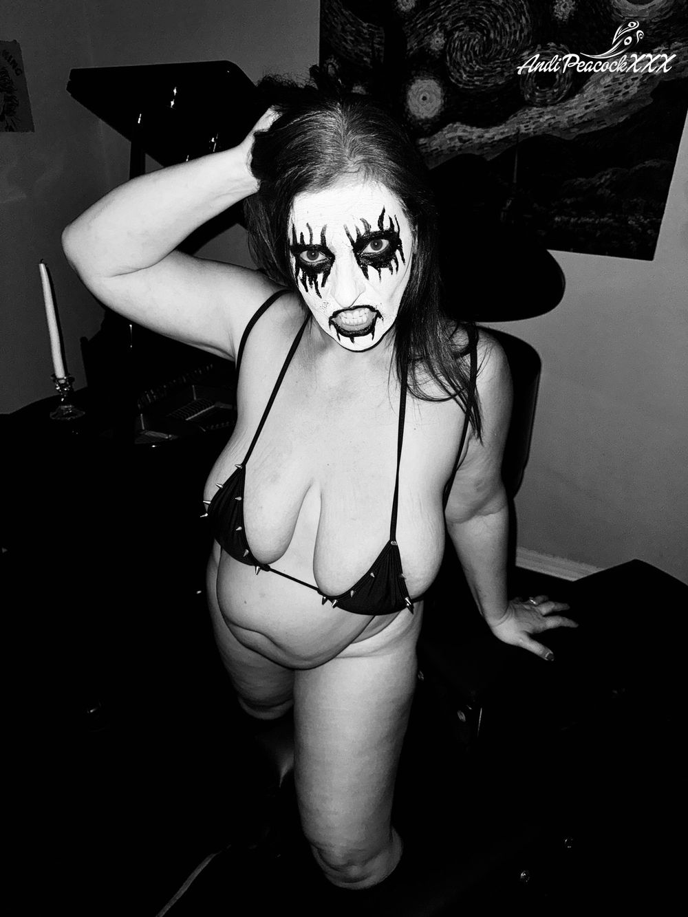 Black Metal Bikini #22