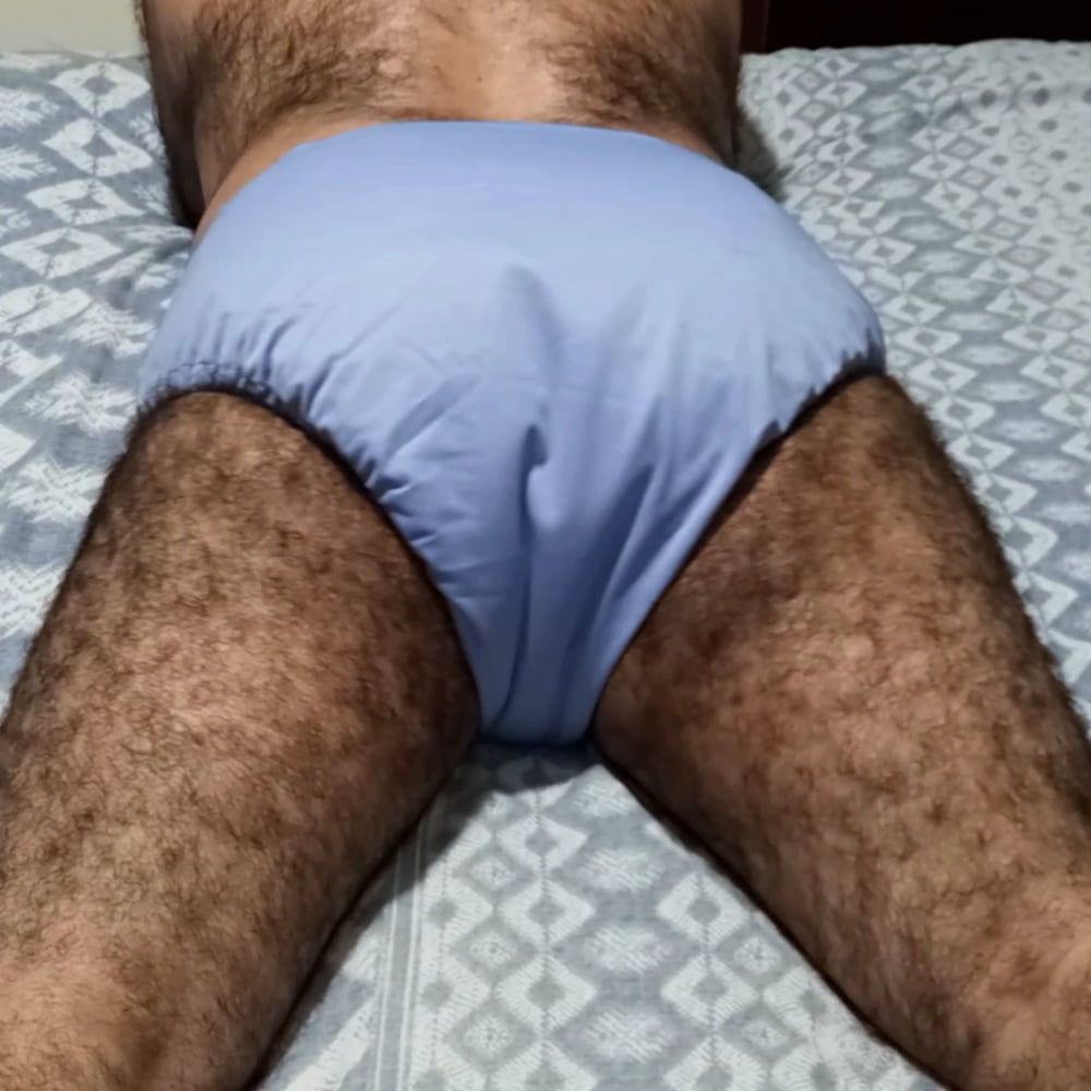 WEARING BLUE DIAPER TO RELAX... #12