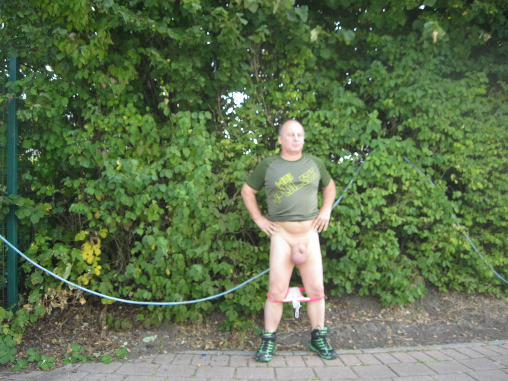 Ich zeige meinen fetten Hodensack #12