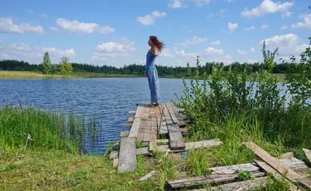 near koptevo pond         