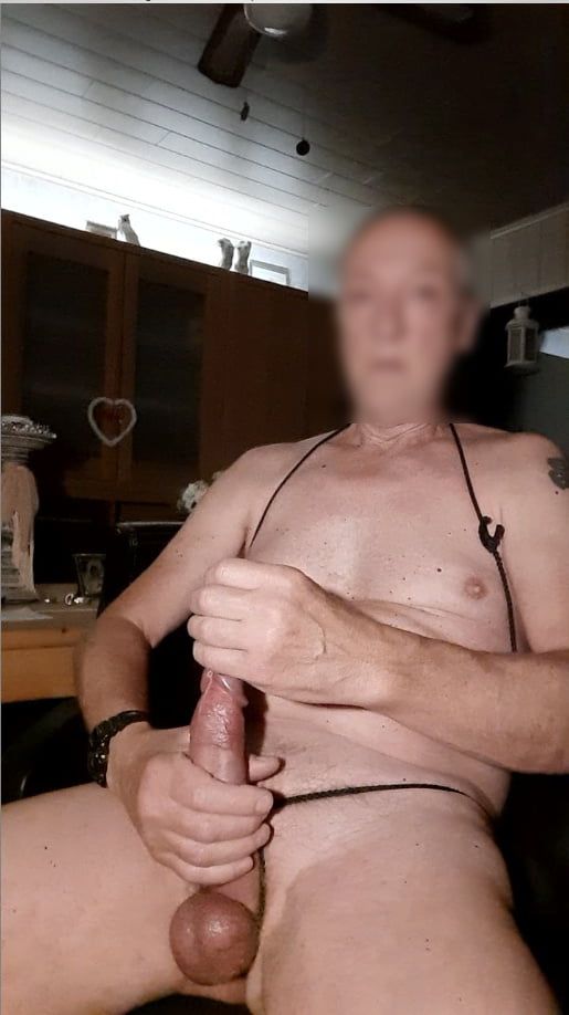 exhibitionist massive big bondage dick sexshow cumshot #24