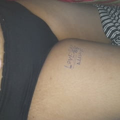 Moja umjetnost tetovaže na tijelu