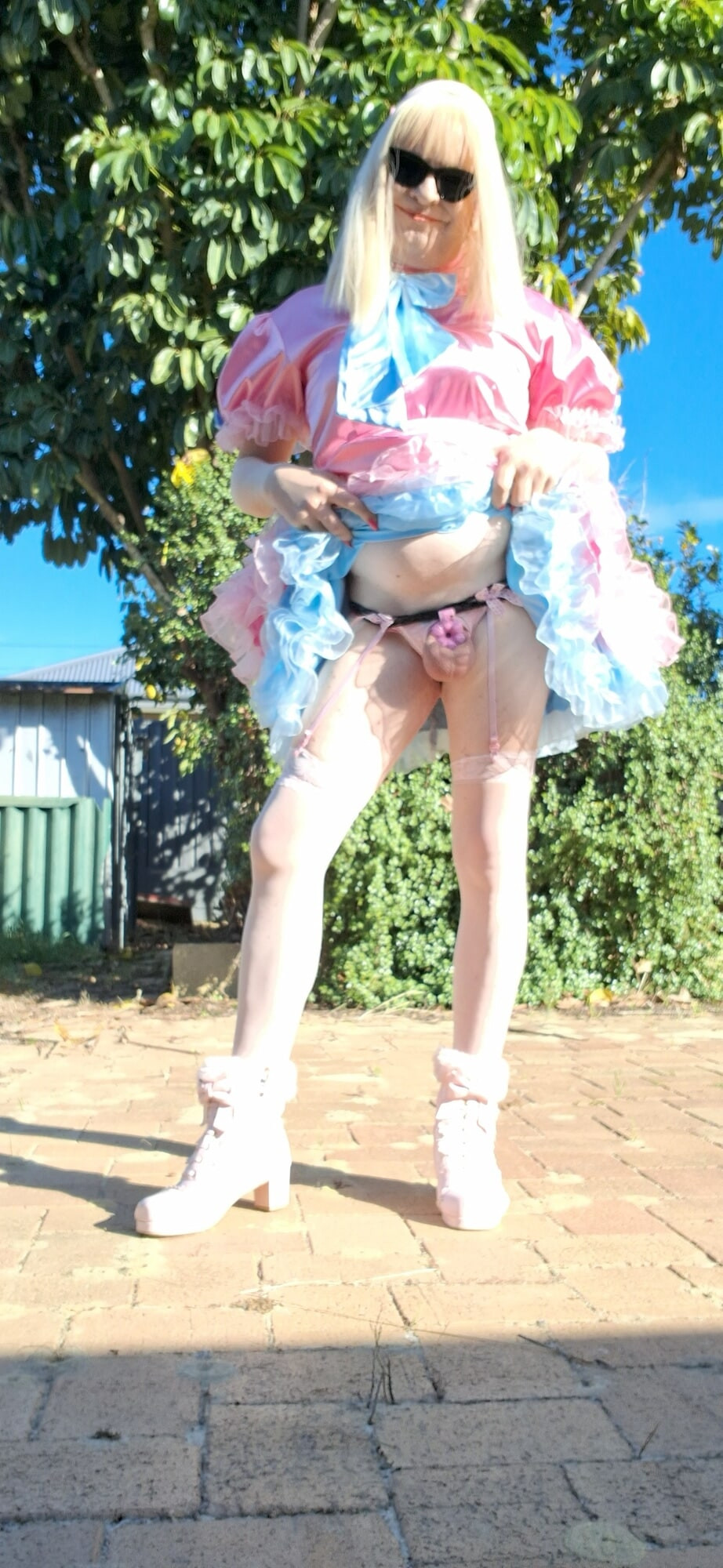 Sissymandy pink sissy dress #48