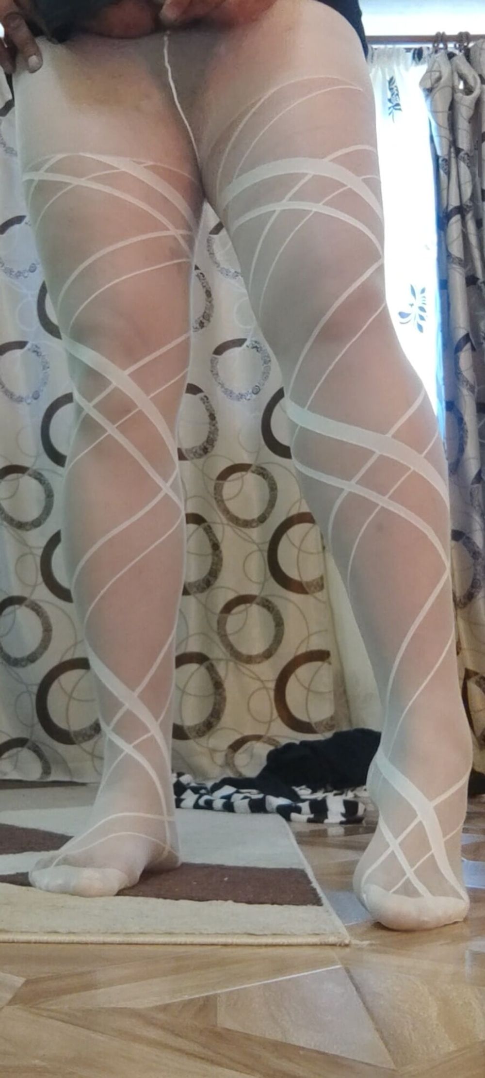 Feeling so excited in pantyhose #2