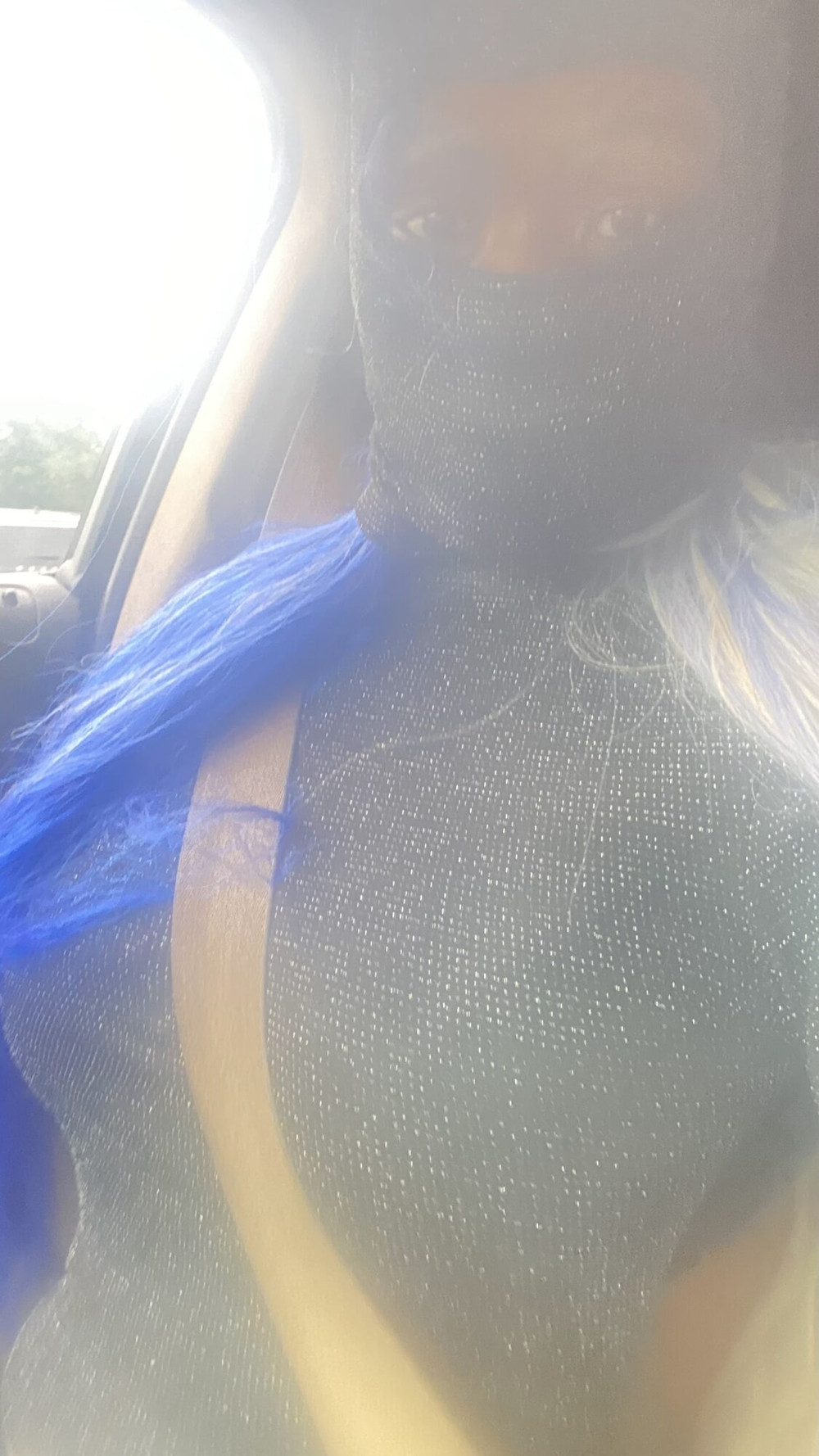 Blue hair don't care  #22