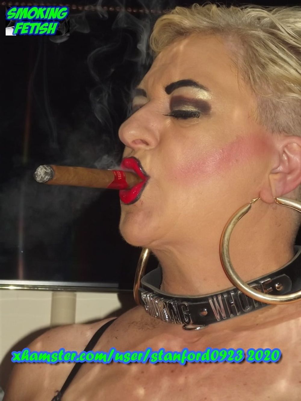 SMOKING FETISH WHORE #35