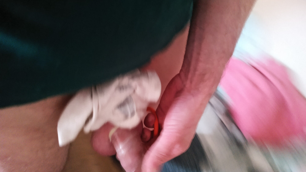 Anal dildo and home prostate exploration  #10