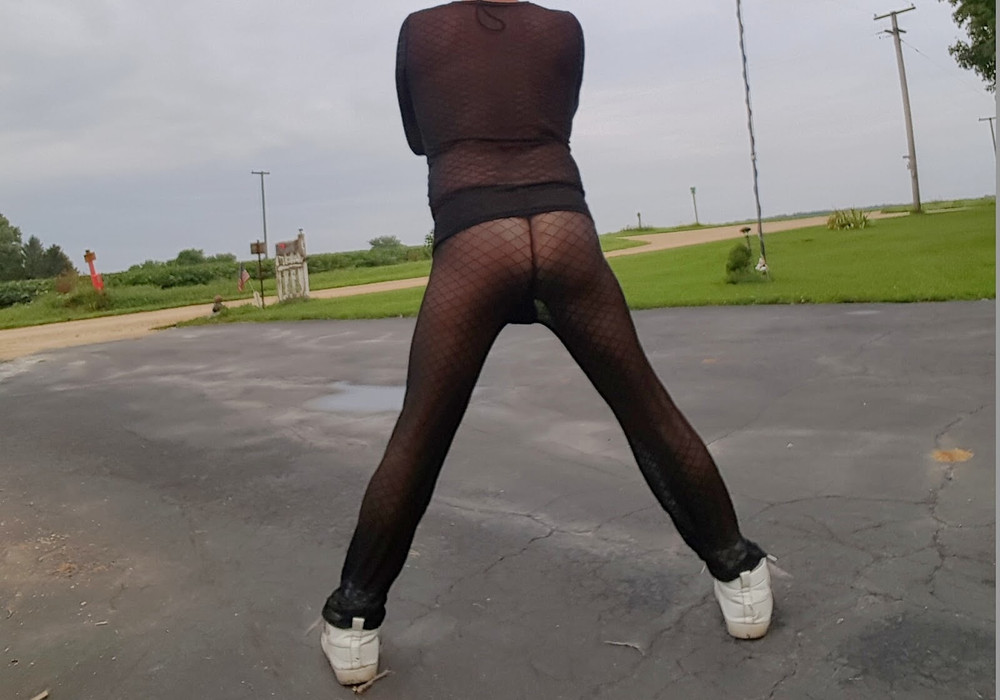 Sheer See thru in Public #36