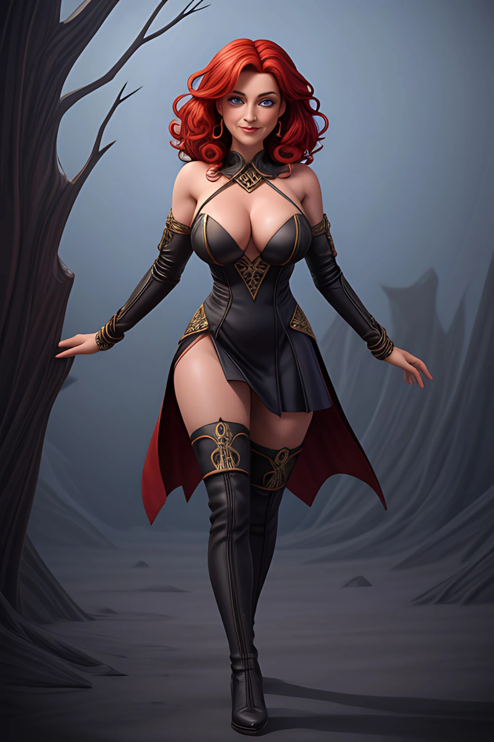 Redhead Warrior Non-Nude Hentai #6