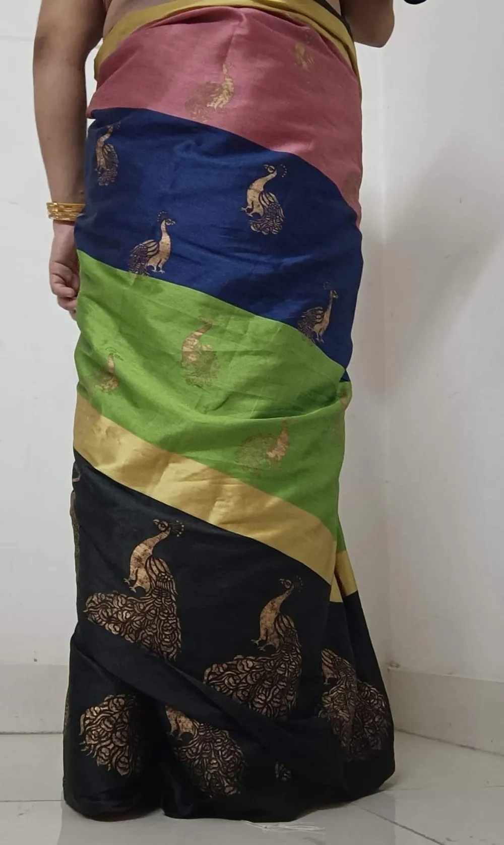 Wear rainbow 🌈 saree #5