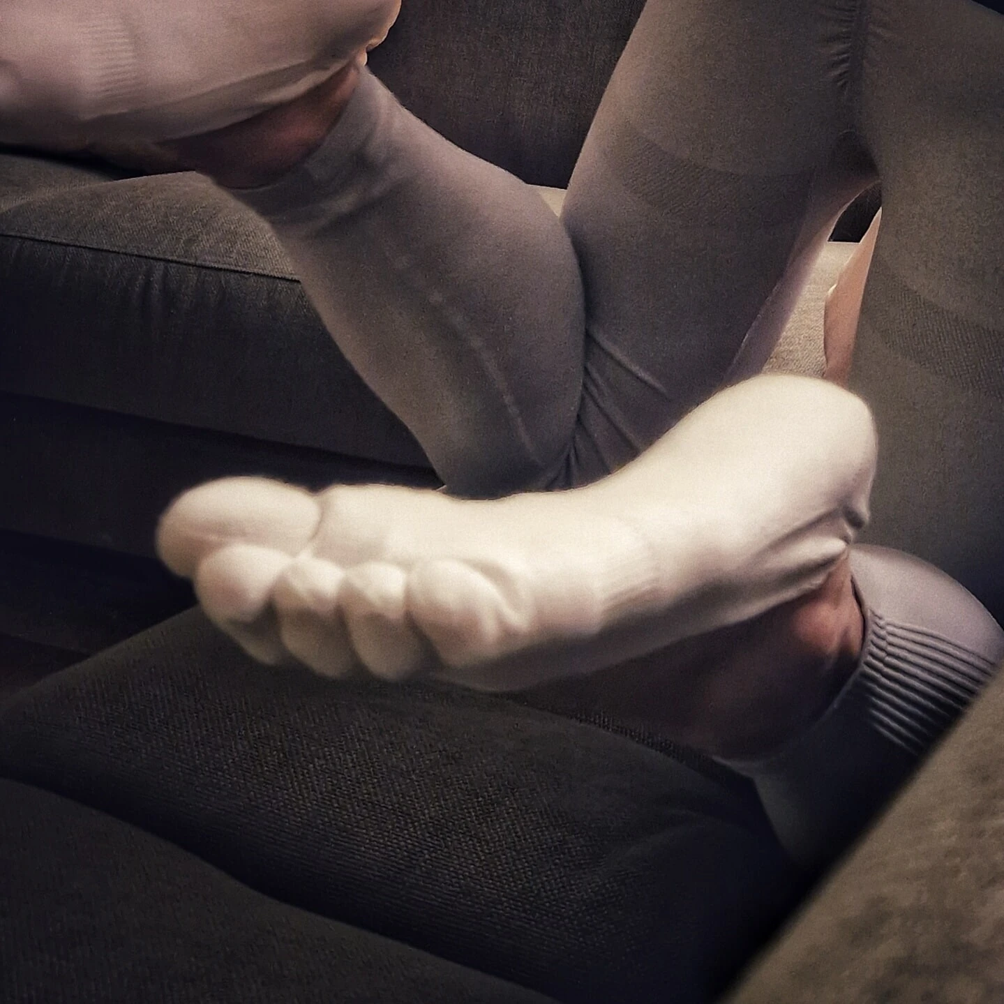 Do you love my ankle socks and sport tights, honney?