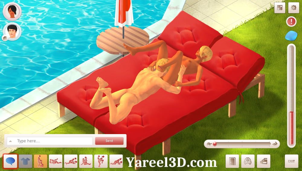 Free to Play Mobile 3D Sex Game Yareel3d.com - Teen Sex #4
